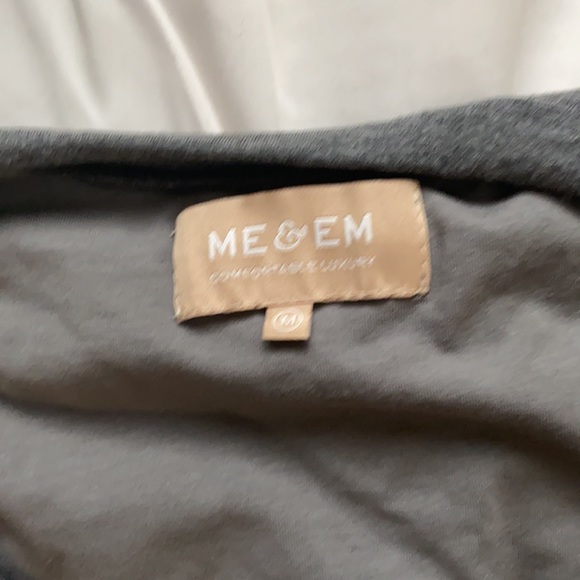 ME & EM Grey Tunic Pocket Dress Medium - Picture 4 of 7